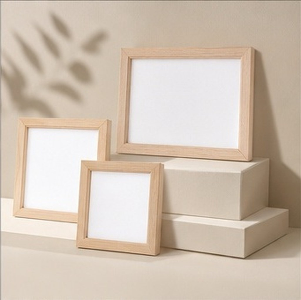 Art Craft With Paper - 3Pcs Paper Making Frame Kit Wooden