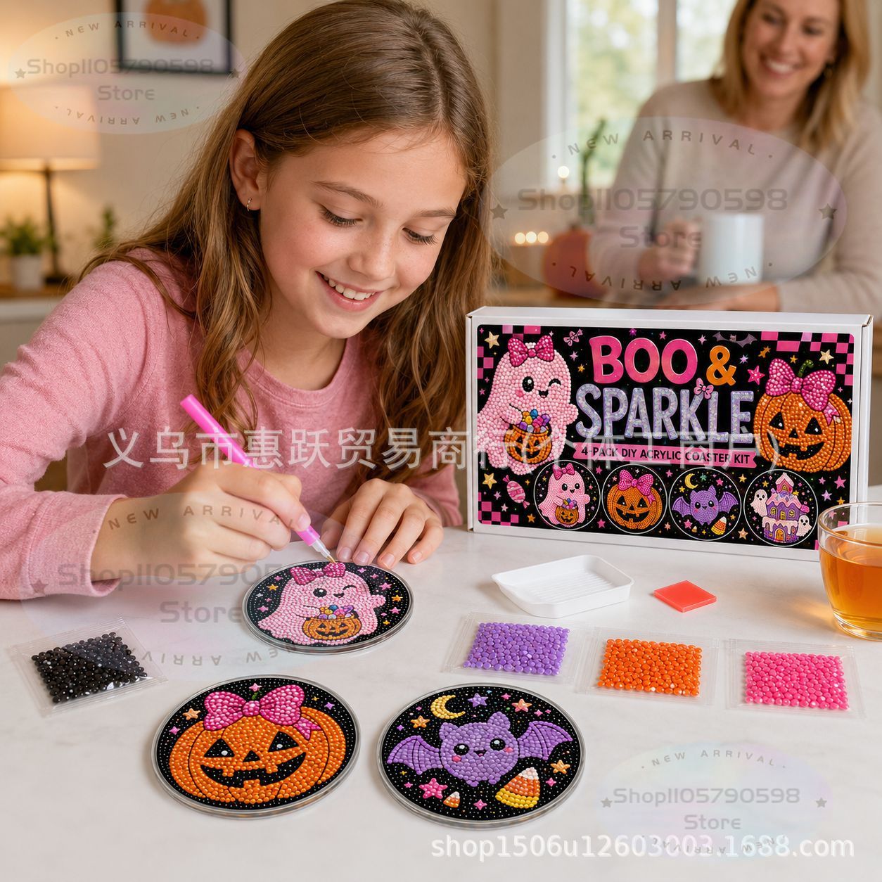 Halloween Craft Night Diamond  - Art Craft Kit 评论和价格