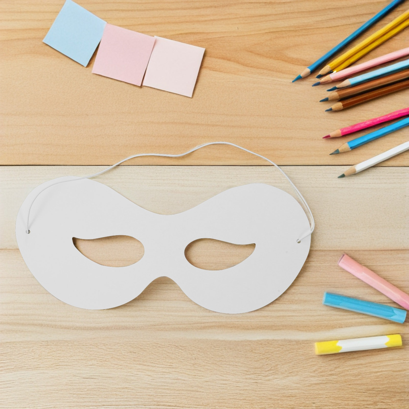 40Pcs Children's Blank Masks P - Art Craft With Paper 评论和价格