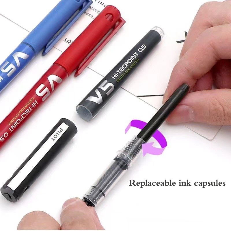 5 Pcs PILOT Gel Pen BXC-V5/V7  - Pilot Pen V5 评论和价格