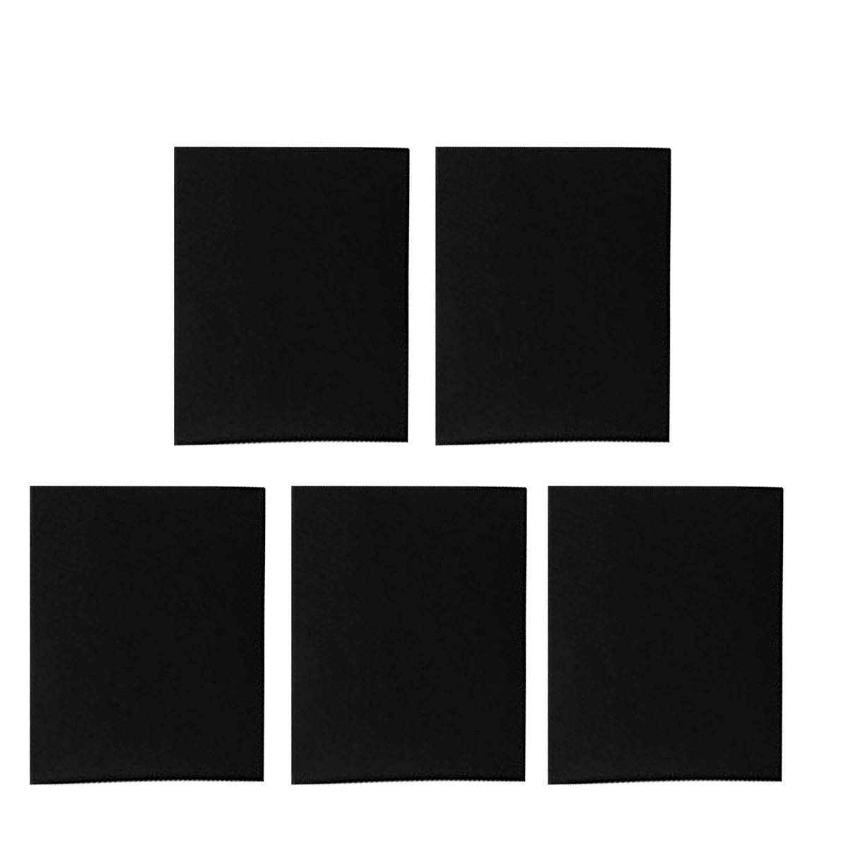 50Pcs A4 Black Card Paper 250G - Art Craft Cardboard 评论和价格