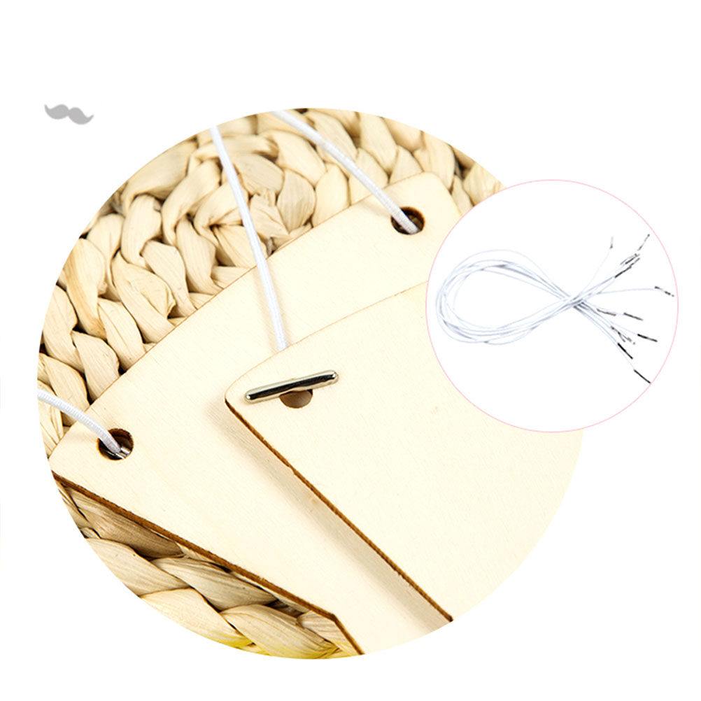 5Pcs Wooden Necktie DIY Painti - Art And Craft For Father'S Day 评论和价格