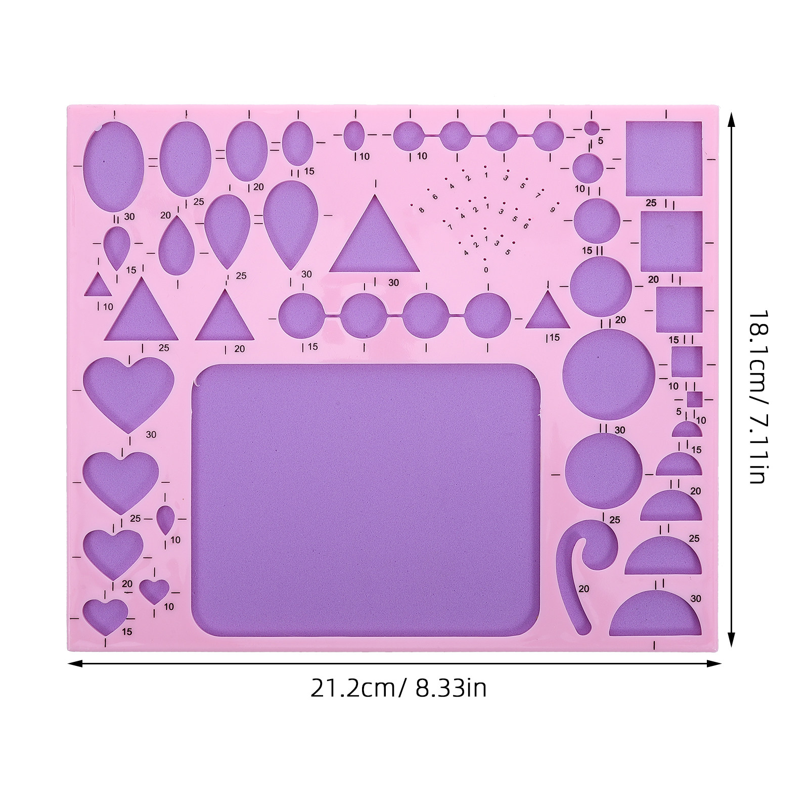 Paper Quilling Template Board  - Art Craft Cardboard 评论和价格